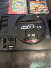 Sega Genesis Model 1 Bundle 2 Controllers Sonic 3 Vectorman Road Avenger Sega CD