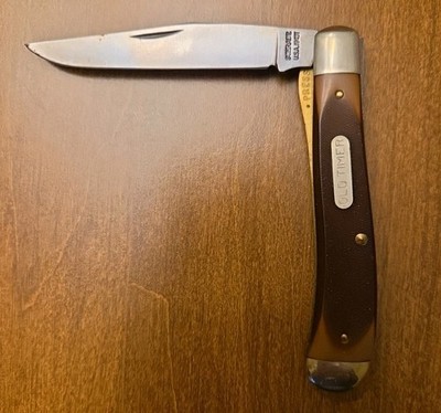 Vintage Schrade Old Timer 1940T Trapper Lockblade Pocket Knife New