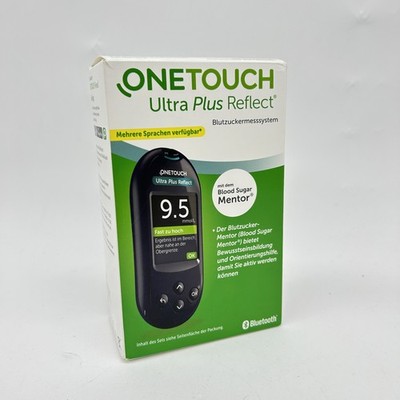 OneTouch Ultra Plus Reflect  Blutzucker-Messgerät (mmol/l) IDiabetes-Testset (Zu