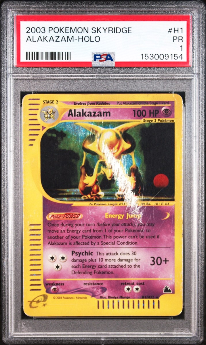 Alakazam H1/H32 Skyridge Holo for sale online | eBay