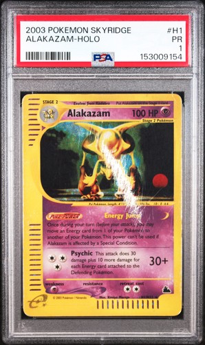Alakazam graded PSA 1 for sale on eBay