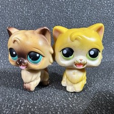 Hasbro Littlest Pet Shop MM1 MM3 Magic Motion Himalayan Persian Cat Lot