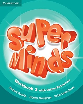 SUPER MINDS LEVEL 3 WORKBOOK WITH ONLINE RESOURCES By Herbert Puchta NEW