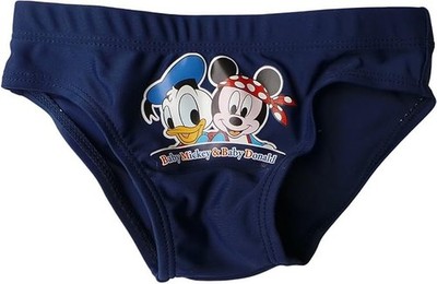 Disney Mickey Mouse Baby Badehose - Baby Mickey und Baby Donald - Blau -