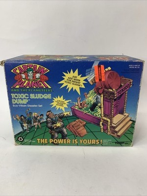 Toxic Sludge Dump Vintage Captain Planet Playset New NIB 1991 Tiger Toys 90s