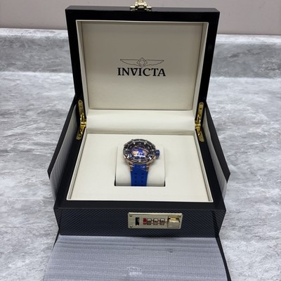 Invicta Celestial Elarion Automatic Men's Watch Blue Planet 3D - Dial 40mm, Blue