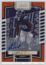 2023 Absolute Rookies Orange Spectrum Signatures 17/75 Deonte Banks Auto 13kh