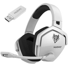 Wireless Gaming Headset with Mic for Ps5 Ps4 PC, Zero Interference, 100-Hour ...