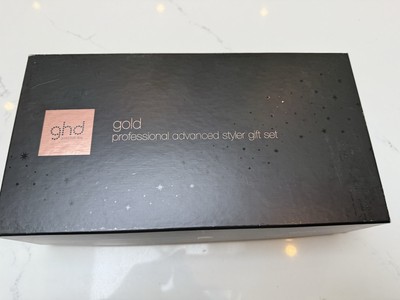 GHD Gold Professional Advanced Styler Haarglätter (+Bürste/Tasche) Geschenkset