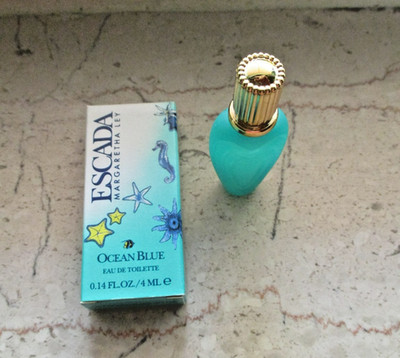 OCEAN BLUE ESCADA WUNDERSCHÖNE PARFUM MINIATUR AUCH FÜR SAMMLER 4 ML EDT