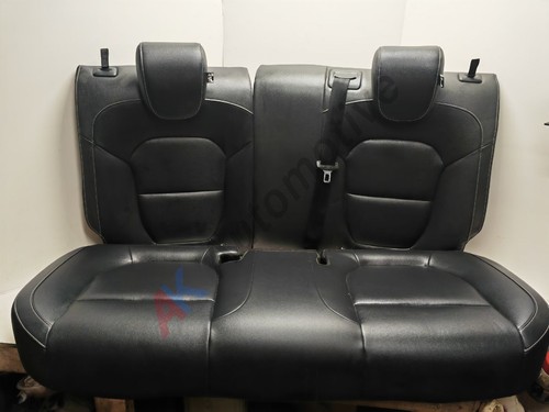 MG ZS 2017-2024 Complete Rear Seat Back and Base Black Leather White Stitch