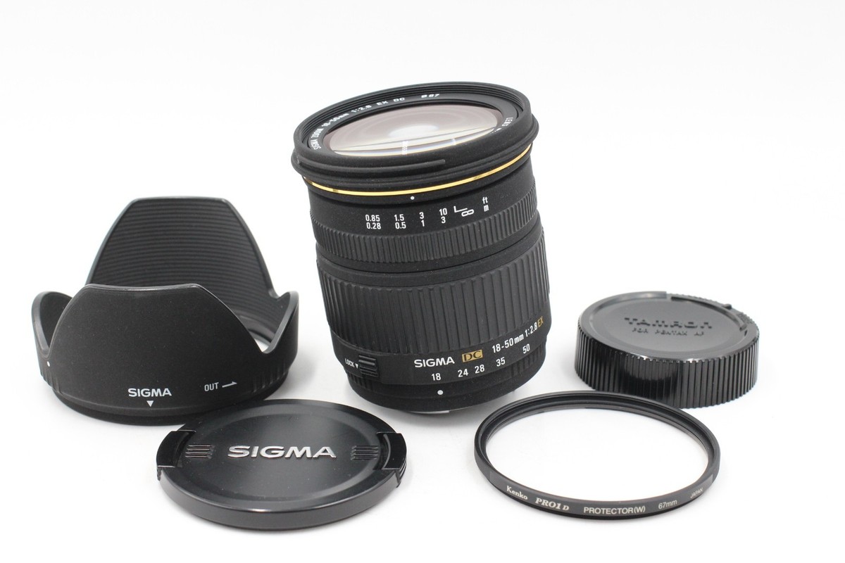 N Mint ]SIGMA ZOOM 18-50mm F2.8 EX DC for Pentax From JAPAN