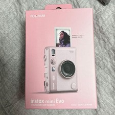 FUJIFILM instax mini Evo Gentle Rose Cheki Hybrid Instant Camera
