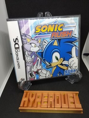 SONIC RUSH BRAND NEW FACTORY SEALED Nintendo DS FREE S&H IN USA SEGA