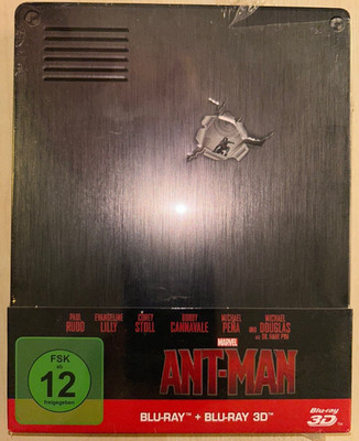 Blu-ray/ Ant-Man - 3D + 2D Version - Steelbook !! neu in Folie 2015