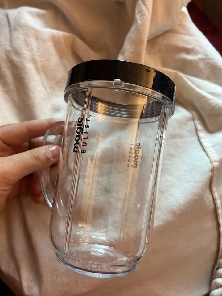 Nuevo Original Magic Bullet Taza Alta y Taza Corta con Anillos Piezas de Repuesto NUEVO Foto 2 de 4