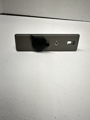 09-12 Flex Edge Gray Trim Bezel Panel 12 Volt Aux Input USB VP8A8X-74045M70 S8