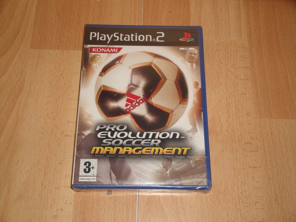 PRO EVOLUTION SOCCER MANAGEMENT PARA LA SONY PLAY STATION 2 PS2 NUEVO PRECINTADO