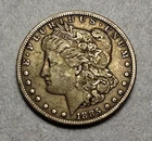 1885 Morgan Silver Dollar,  Philadelphia Mint, 90% Silver US Coin