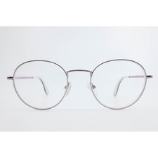Converse A226 Pink Round Eyeglasses Frames 51-20-140 All Star Logo Metallic