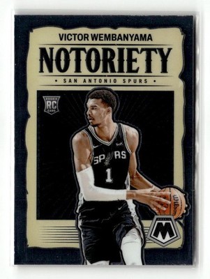 2023-24 Panini Mosaic #5 Victor Wembanyama Notoriety