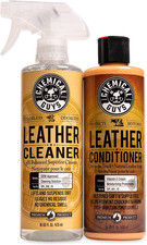 Leather Cleaner and Conditioner Kit - Car Cleaner and Conditioner, Safely Cleans
