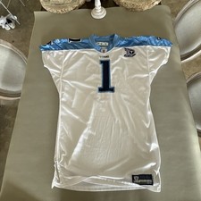 2008 Tennessee Titans #1 Authentic Reebok NFL Team Issued Jersey Sz 52 +4 LB