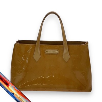 Louis Vuitton Wilshire PM Monogram Vernis Enamel Allover Pattern Bag