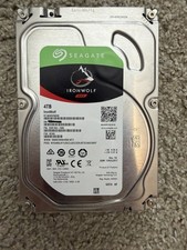 Seagate IronWolf 4TB NAS HDD ST4000VN008 3.5" SATA – Tested/Wiped