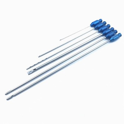 Liposuction Cannulas, Full Set 6 pcs, Luer Lock Cannula Needle, High Quality A+
