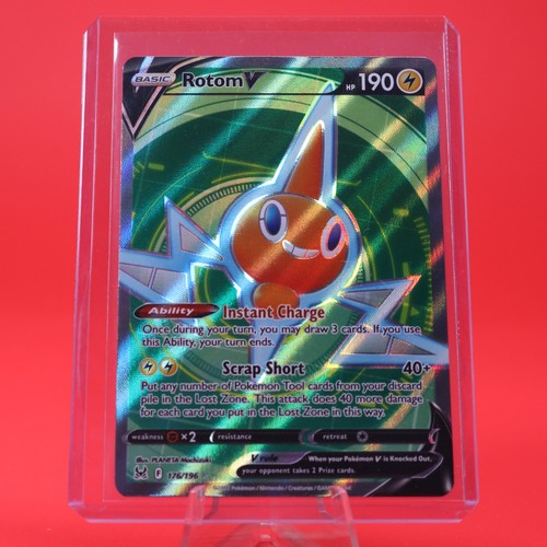 2022 Pokémon TCG Lost Origin Full Art 176/196 Rotom V