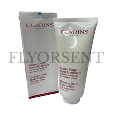 Clarins Moisture Rich Body Lotion With Shea Butter For Dry Skin 6.5oz