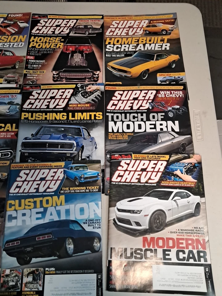 Lot Of Super Chevy Magazines From 2015 Full Year 12 Issues Foto 2 de 4