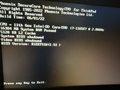 LENOVO ThinkPad E14 Gen 2 14in (Intel Core i7-1165G7, 2.8GHz, 16GB RAM)