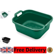 Addis Eco Green Washing Up Bowl - 10 Litre Capacity, 100% Recycled Plastic
