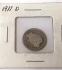 1911 D BARBER DIME