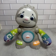 Fisher Price Linkimals Smooth Moves Sloth Interactive Toy -Works Great