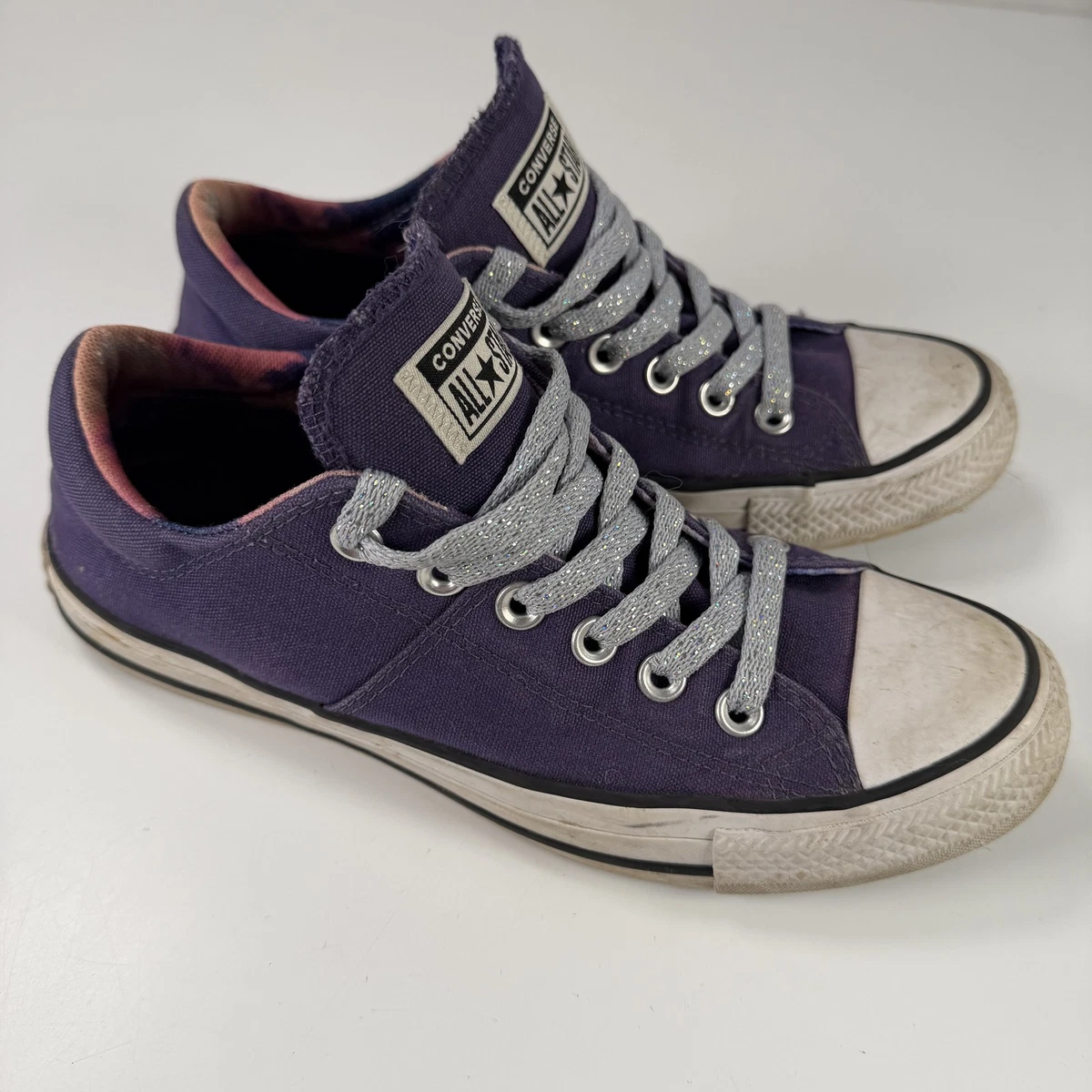 Converse Glitter Purple Athletic Shoes for Women for sale | eBay