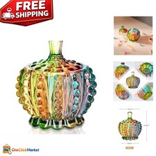 6 Oz Multi-Use Embossed Glass Jars - Elegant Storage for Home  Events