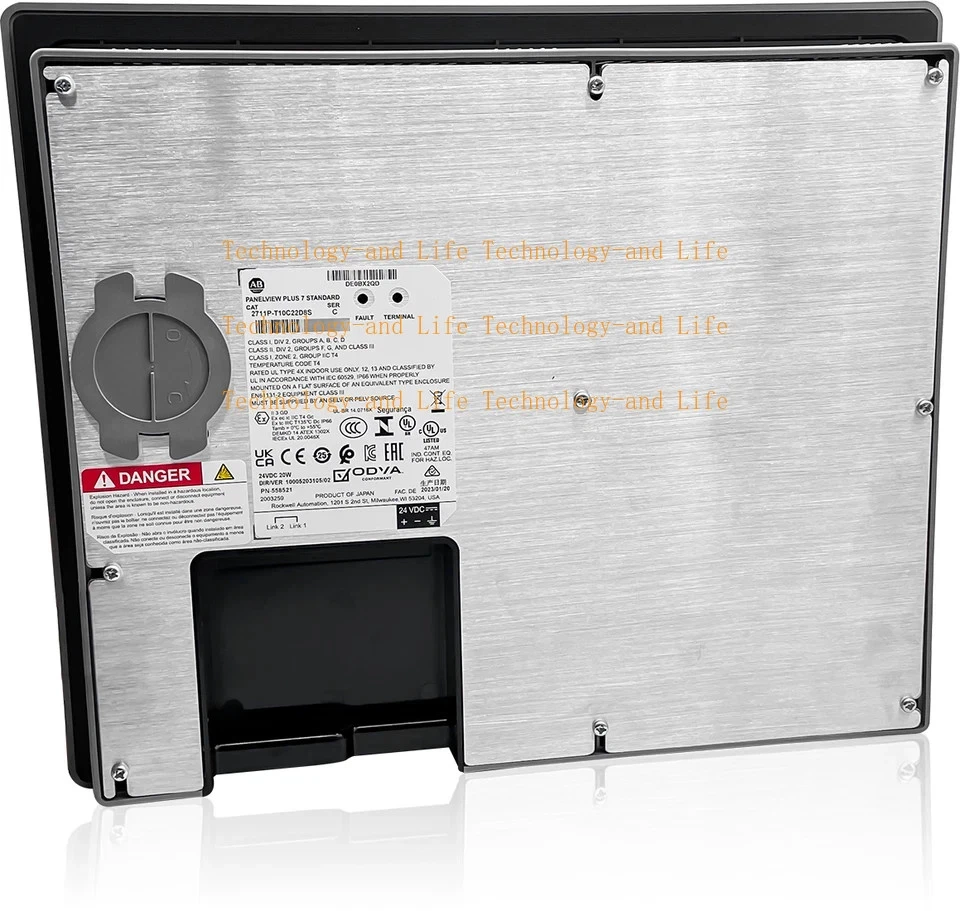 2711P-T6C21D8S PLC HMI PanelView Plus 7 Graphic Terminal 2711PT6C21D8S - Image 2 of 4