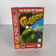 Frogger Sega Genesis Complete CIB with box and manual