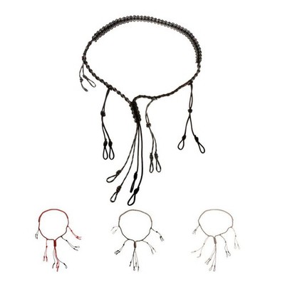 Duck Call Lanyard Hand geflochtene 5 einstellbare Loops Jagd Gans Halskette