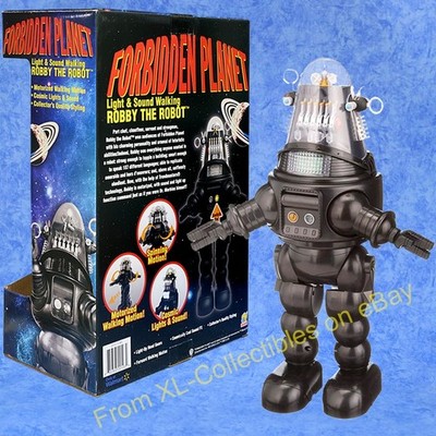Forbidden Planet ROBBY THE ROBOT  Large Battery Toy MINT IN BOX!