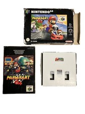 Mario Kart 64 Nintendo 64 N64 Game Boxed CIB Manual PAL Original Complete Kit