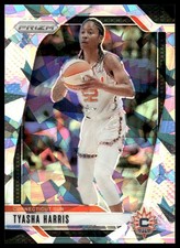 Tyasha Harris 2024 Panini Prizm WNBA #102 Ice Prizms Connecticut Sun