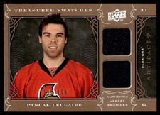 2009-10 Artifacts Treasured Swatches Pascal Leclaire 113/199 Ottawa Senators