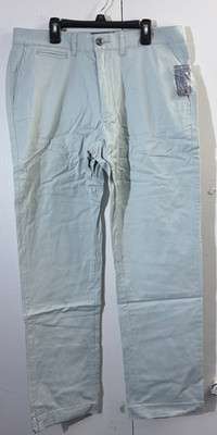 Men's American Rag Cie Slim Straight Fit Chino Size 34X30 Aqua Chill  