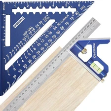 WORKPRO Rafter Square and Combination Square Tool Set  Rafter Square Layout Tool