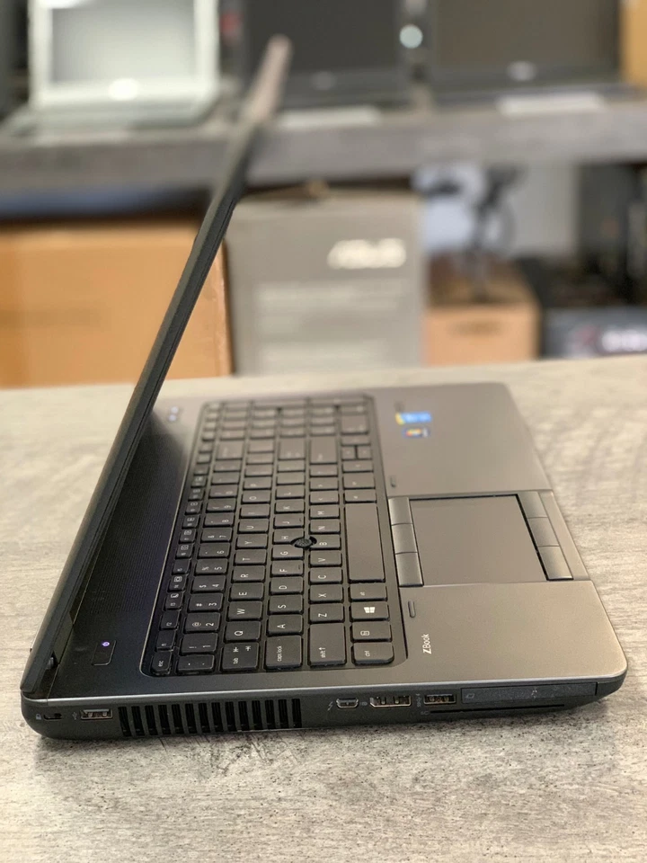 HP Zbook 17, Intel Core i7 CPU, 1TB Hard Disk, 16GB, AMD Fire pro/nVIDIA Quadro - Image 4 of 4