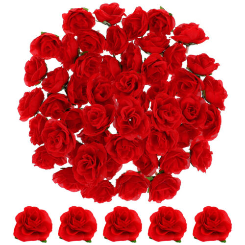  Fleurs de roses décoratives fleurs artificielles décoration de mariage - Photo 1/12